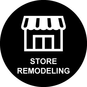 店舗改装工場　STORE REMODELING